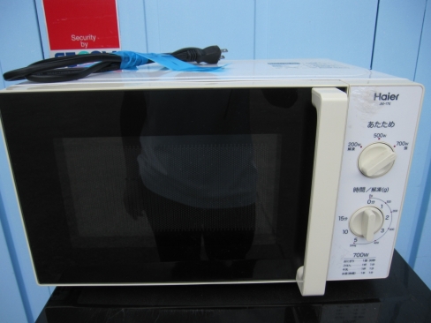 電子レンジ　ハイアール製　