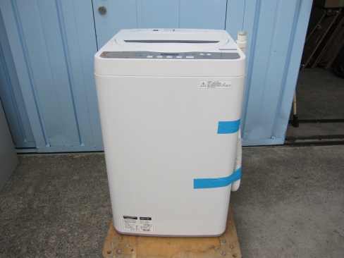 シャープ　洗濯機4.5ｋｇ　ES-GE48　2018年製　給水ホース無し