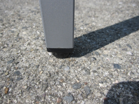 電話台　ダークブラウン　450ｘ450ｘ700　ウチダ製