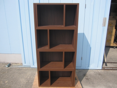 木製棚　650～910ｘ310ｘ1410