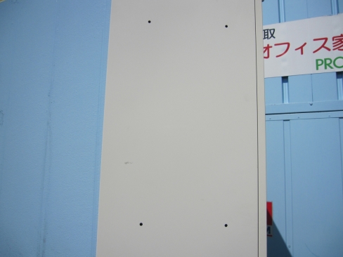 上下書庫セット　両開き/両開き　鍵あり　ホワイト　800ｘ400ｘ1850　オカムラ製ヴィラージュ