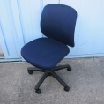 事務イス ネイビー 肘なし イトーキ製ボニート KT-170PV-W9