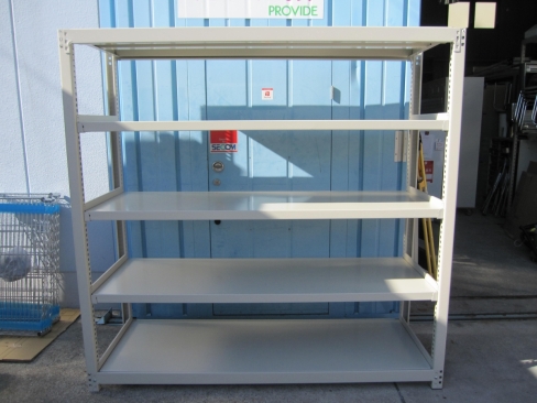 ボルトレスラック　 1500ｘ450ｘ1500　ホワイト　※写真はイメージです