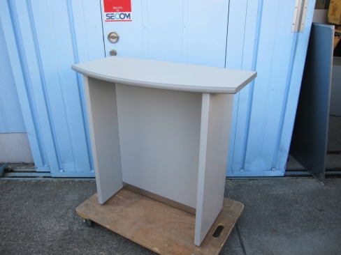 受付カウンター　ニューグレー　ウチダ製　900ｘ450ｘ870