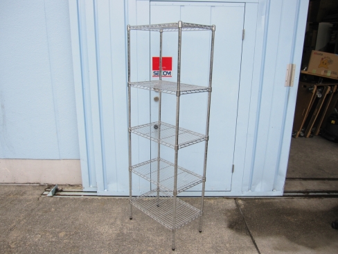 メタルラック　550ｘ340ｘ1600