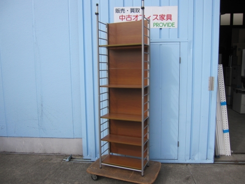 突っ張りラック　背板付き　600ｘ310ｘ2080～2880