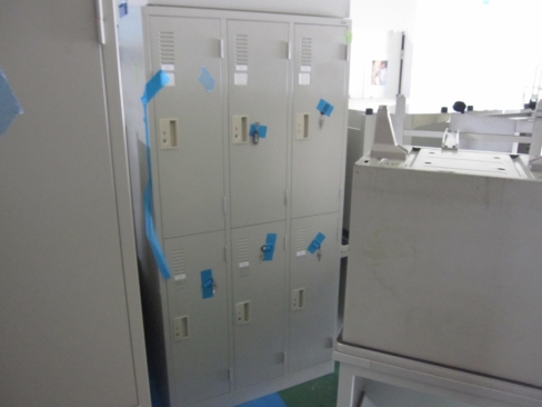 6人用ロッカー　鍵あり　ニューグレー　900ｘ515ｘ1790