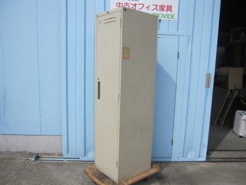 1人用ロッカー　鍵あり　ニューグレー　455ｘ515ｘ1790