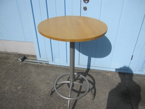 ハイテーブル　丸テーブル　φ600　H980
