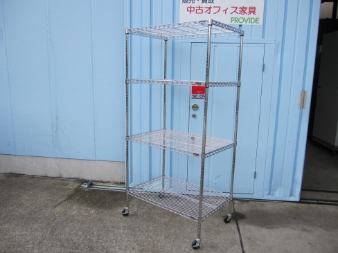 メタルラック　900ｘ600ｘ1870　キャスター付き