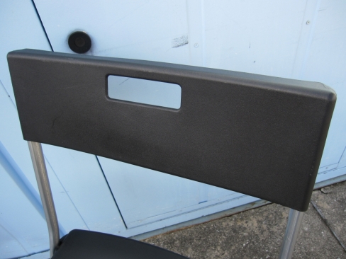 折りたたみイス　ブラック　イケア製　樹脂製　　　