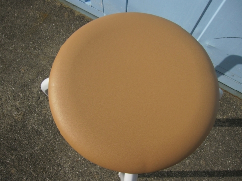 丸イス　ライトブラウン　φ380　H430　　