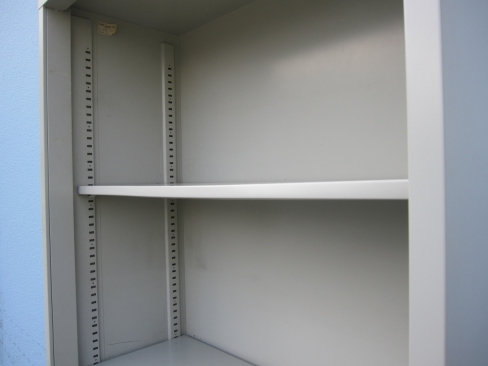 オープン書庫　ニューグレー　880ｘ400ｘ1850　プラス製