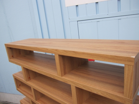 木製ラック　1200ｘ300ｘ1550　佐藤産業　ライクシェルフ