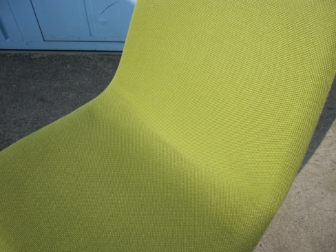 特価！　ミーティングチェア　ライトグリーン　４本脚　イトーキ製KJC-810C-Z5032