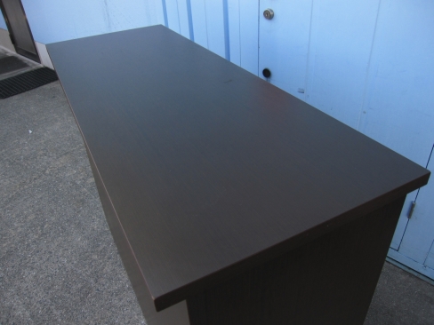 特価！　受付カウンター　1200ｘ450ｘ1000　ダークブラウン　ハイカウンター　