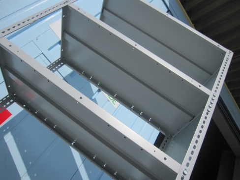 特価！　フルボルトラック　880ｘ450ｘ2100　ニューグレー