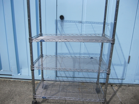 メタルラック　590ｘ290ｘ930　多少サビあり