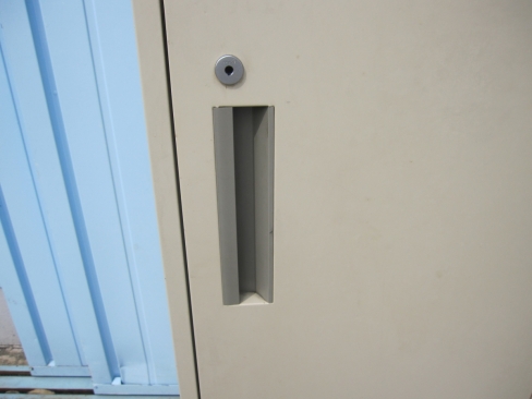 1人用ロッカー　鍵あり　ニューグレー　455ｘ515ｘ1790