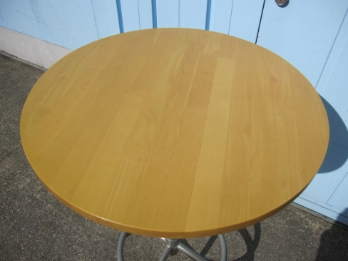 ハイテーブル　丸テーブル　φ600　H980