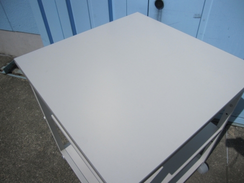 プリンター台　600ｘ600ｘ700　ニューグレー