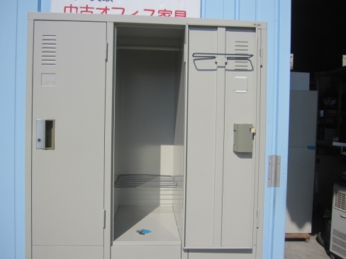 6人用ロッカー　鍵あり　ニューグレー　900ｘ515ｘ1790　プラス製