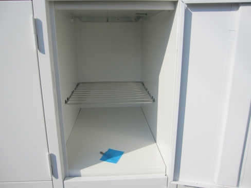 12人用ロッカー　鍵あり　ホワイト　900ｘ515ｘ1790　生興製