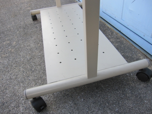 ハンガーラック　アイボリー　900ｘ550ｘ1650