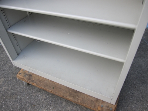 オープン書庫　ニューグレー　880ｘ400ｘ1850　プラス製