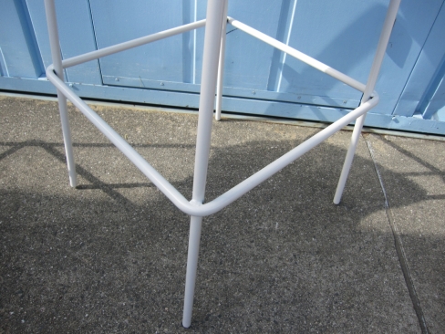 ハイチェア４台セット　ライトブルー　イトーキ製ノットワーク　KLL-133C1-W9S5