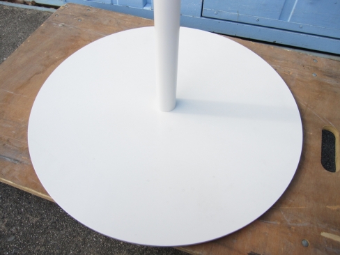 ハイテーブル　ホワイト　φ750　H1000　イトーキ製　TRAP-075C-W9