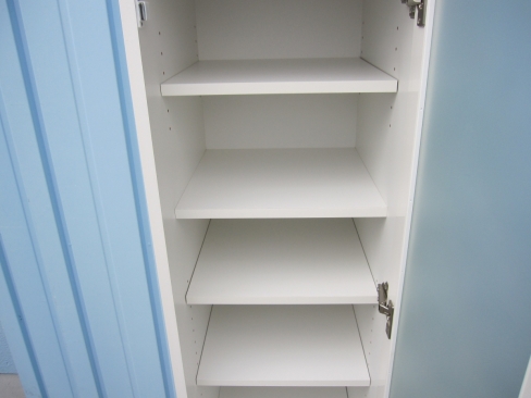 食器棚　ホワイト　405ｘ500ｘ1760