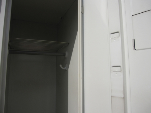 2人用ロッカー　ニューグレー　鍵あり　クロガネ製　607ｘ515ｘ1790