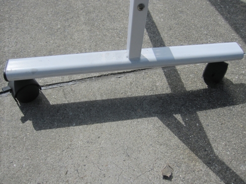 脚付両面ホワイトボード　　W1200