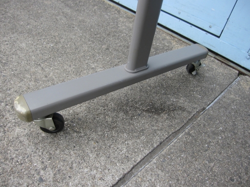 脚付片面ホワイトボード　W1200