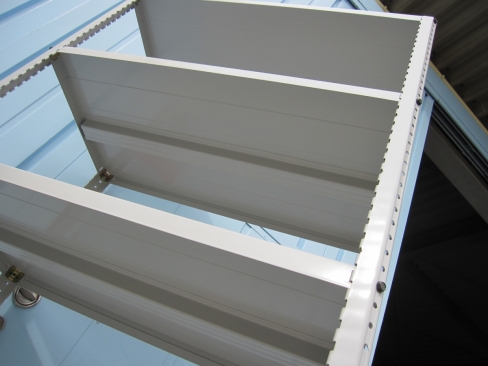 軽量ラック　880ｘ450ｘ1800　ニューグレー