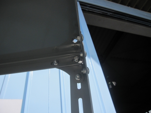 特価！　フルボルトラック　880ｘ455ｘ2100　ニューグレー