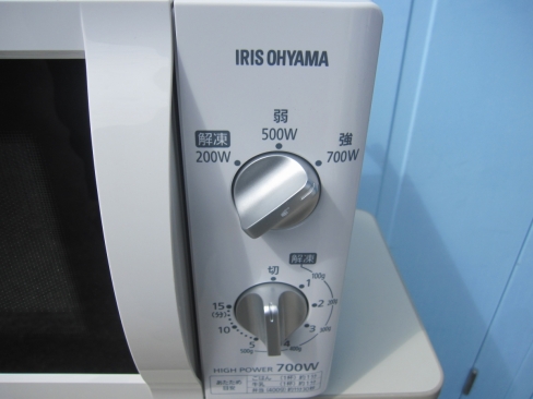 電子レンジ　2018年製　アイリスオーヤマ　IMB-T174-6-W