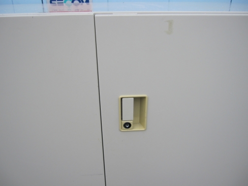 特価！　両開き書庫　鍵無し　ニューグレー　コクヨ製　900ｘ450ｘ1100