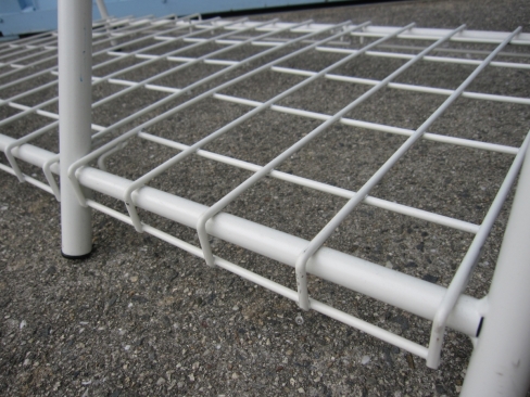 3列7段カタログスタンド　780ｘ450ｘ1420　ホワイト