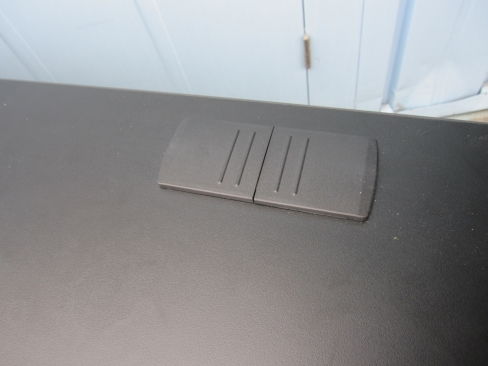 事務机　ブラック　鍵あり　1200ｘ700ｘ700　片袖デスク