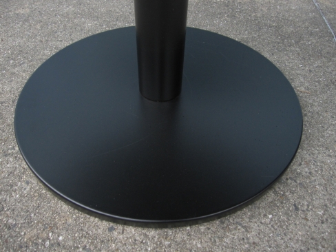 丸テーブル　ブラック　φ900　H730