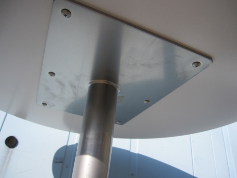 丸テーブル　ホワイト　φ750　H700