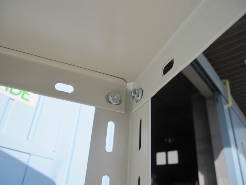 フルボルトラック　1200ｘ450ｘ2060　ニューグレー