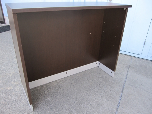 特価！　受付カウンター　1200ｘ450ｘ1000　ダークブラウン　ハイカウンター　