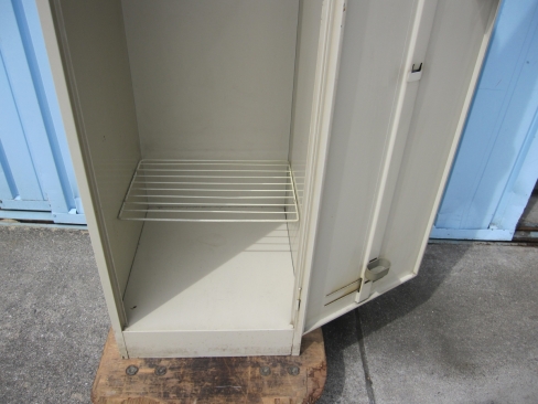 1人用ロッカー　鍵あり　ニューグレー　455ｘ515ｘ1790