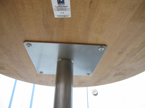 ハイテーブル　丸テーブル　φ600　H980