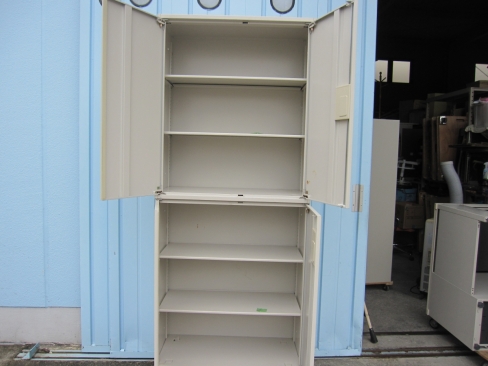 特価！　上下書庫セット　鍵無し　ニューグレー　コクヨ製　900ｘ450ｘ2150