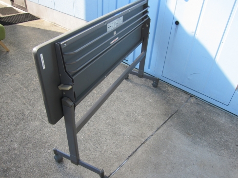 特価！　会議テーブル　スタックテーブル　ニューグレー　1500ｘ450ｘ700