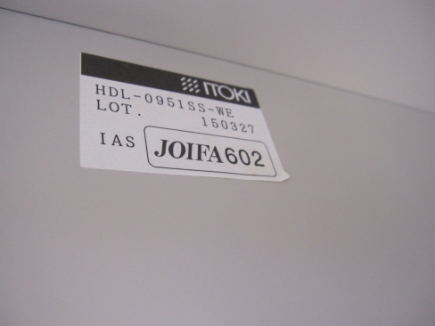 特価！　5人用ロッカー　鍵あり　ニューグレー　イトーキ製　900ｘ515ｘ1790